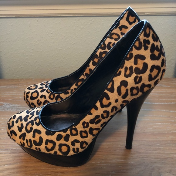 BAKERS Leopard print heels - Picture 3 of 7